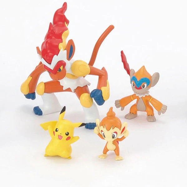 Pokemon Select Series 7 Infernape Evolution Set Model Kit