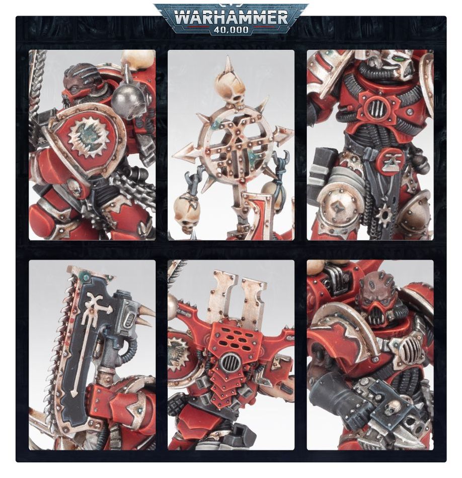 Warhammer 40,000 World Eaters: Khorne Berzerkers