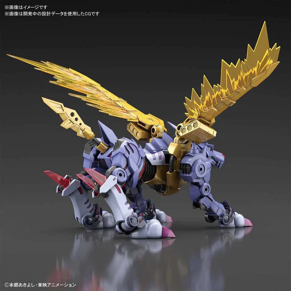 Digimon Adventure Figure-Rise Standard Amplified MetalGarurumon Model Kit