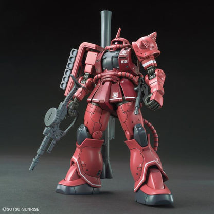 HG-The Origin 1/144 #024 MS-06S Zaku II (Char Red Comet Ver.)