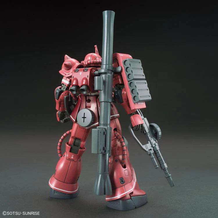 HG-The Origin 1/144 #024 MS-06S Zaku II (Char Red Comet Ver.)