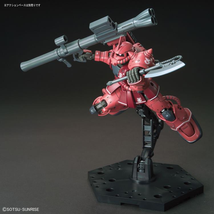 HG-The Origin 1/144 #024 MS-06S Zaku II (Char Red Comet Ver.)