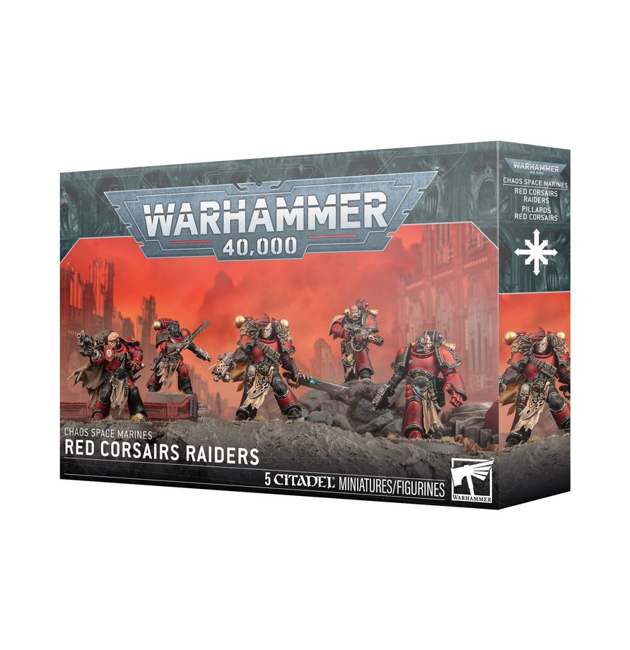Warhammer 40,000 Red Corsairs Raiders