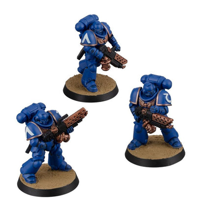 Warhammer 40,000 Space Marines: Infernus Marines + Paints