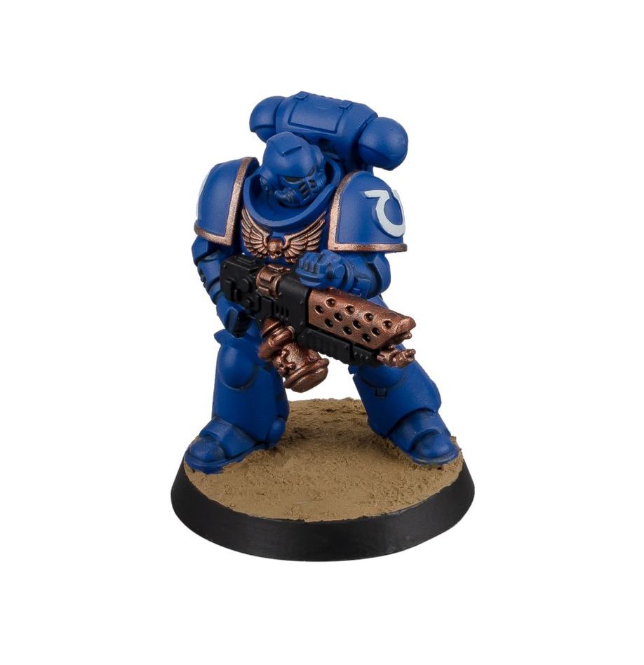 Warhammer 40,000 Space Marines: Infernus Marines + Paints