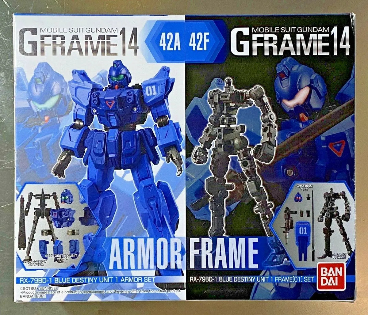 Gframe 14- Blue Destiny Unit 1 Armor set