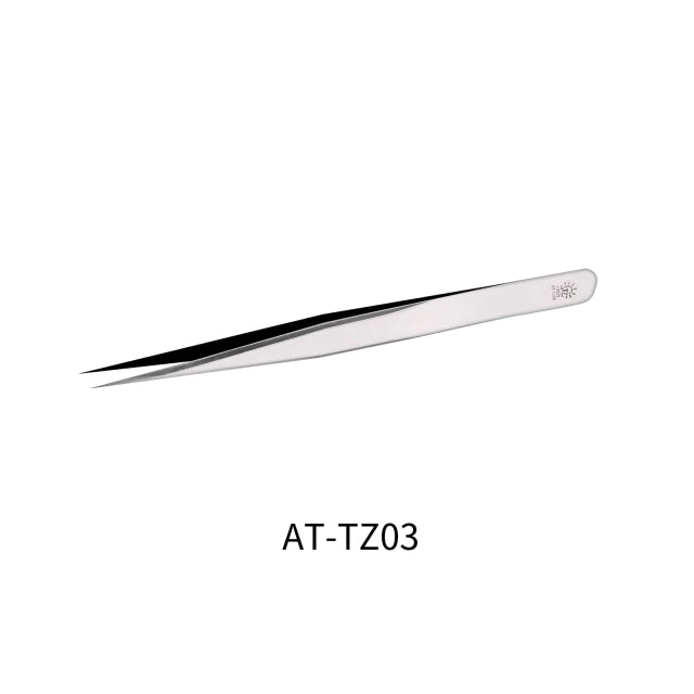 AT-TZ03 Stainless Steel Precision Straight Tweezers