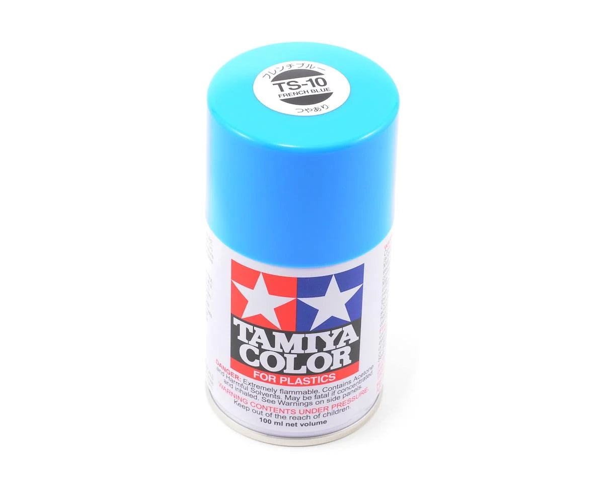 Tamiya TS-10 French Blue Lacquer Spray Paint (100ml)