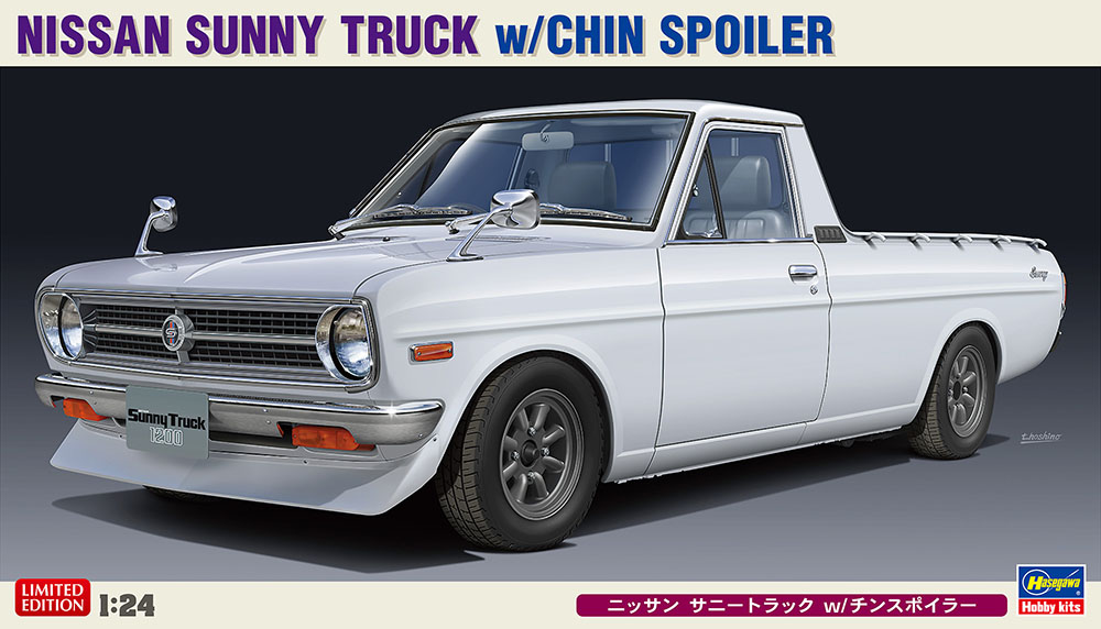 Nissan Sunny Truck w/Chin Spoiler 1:24 Scale